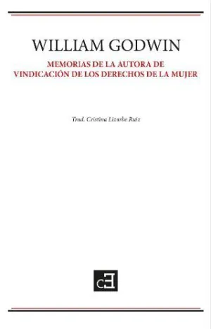 MEMORIAS DE LA AUTORA DE VINDICACIÓN DE LOS DERECHOS DE LA MUJER