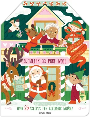 TALLER DEL PARE NOEL.LLIBRE D'ADVENT DESPLEGABLE