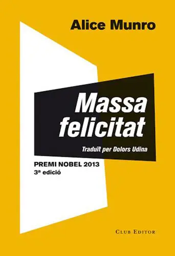 Massa felicitat